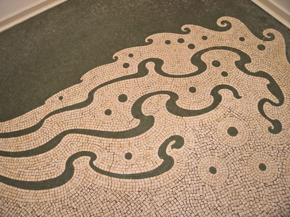 Floor mosaic Hotel Hannon - Brussels Saint-Gilles