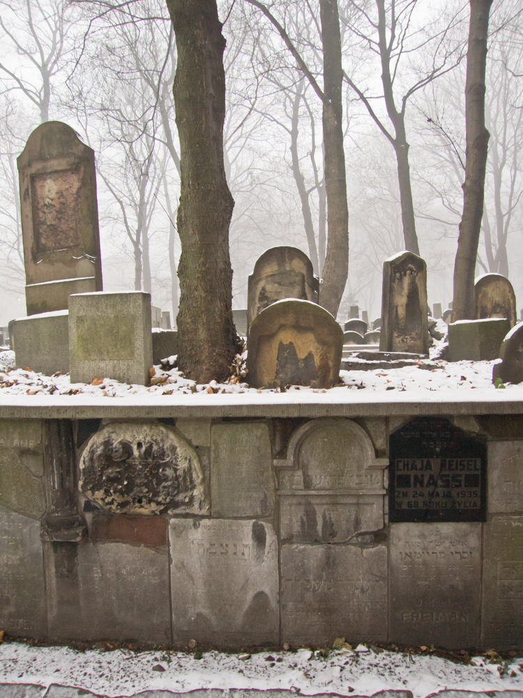 The 'New' Jewish cemetery at 55 Miodowa Street Krakow