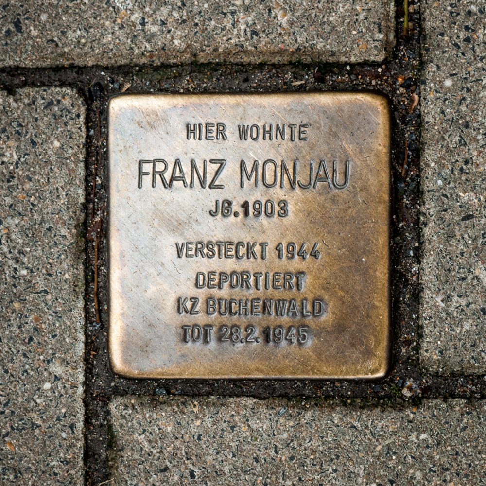 Leopoldstrasse 22 Düsseldorf -Stadtmitte; Franz Monjau. He was